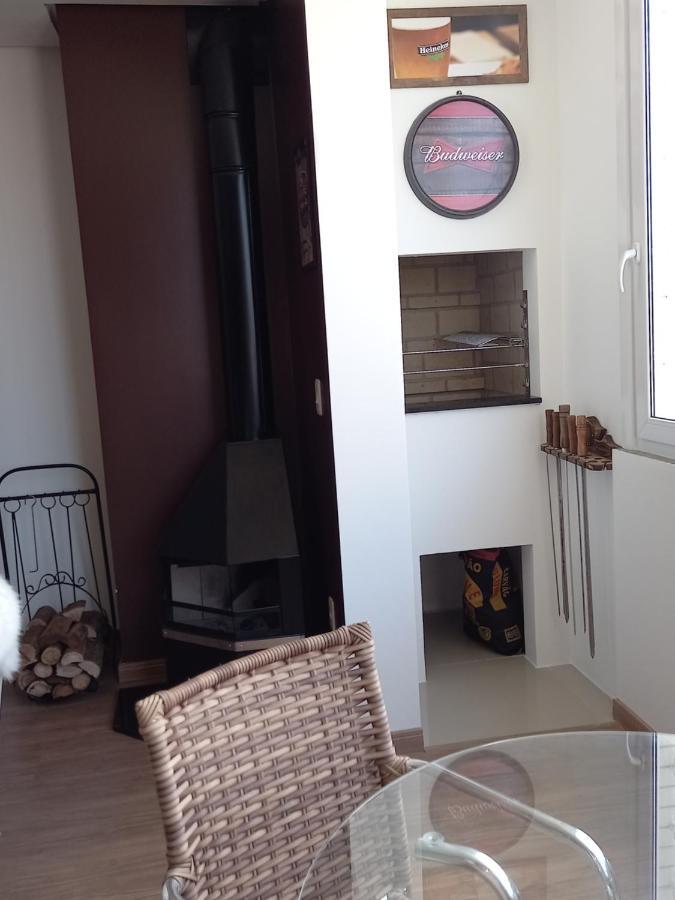 Gramado - Apartamento Aconchegante Com Lareira E Churrasqueira Exteriér fotografie